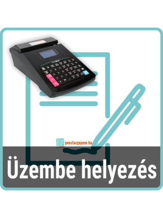 Üzembehelyezés és szerződéskötés (pénztárgép mellé KÖTELEZŐ)